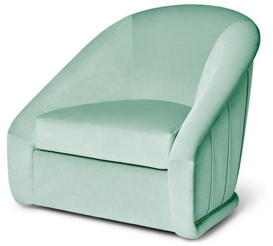 Munna Вращающееся кресло из бархата Fetiche sun-id-1364460 - Вид №2