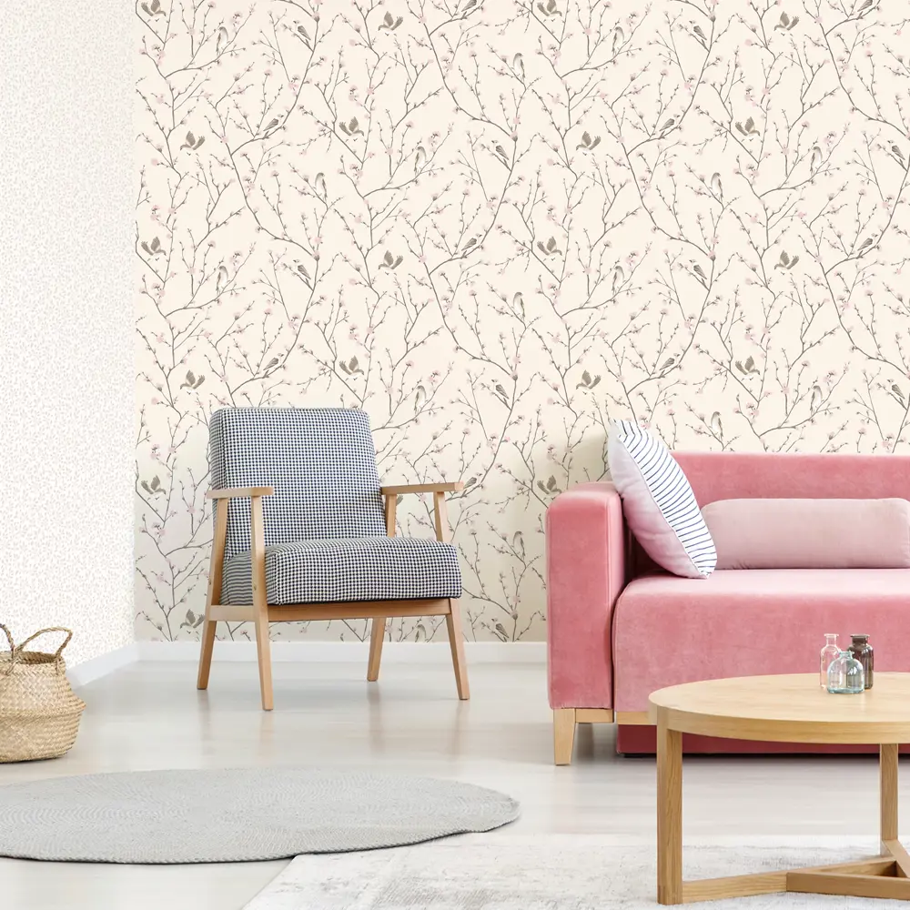 Обои флизелиновые Euro Decor Julie бежевые 1.06 м 7007-02 82377938 STLM-2027656 - Вид №4