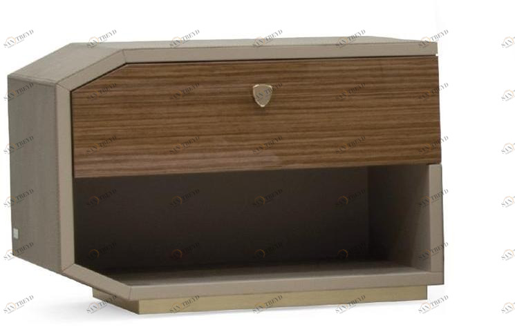 Tonino Lamborghini Casa Тумбочка кожаная Pamplona sun-id-1456580