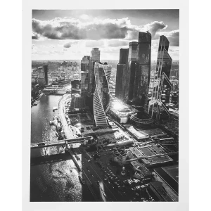 Постер Москва-Сити 40x50 см 87794387 STLM-2148099