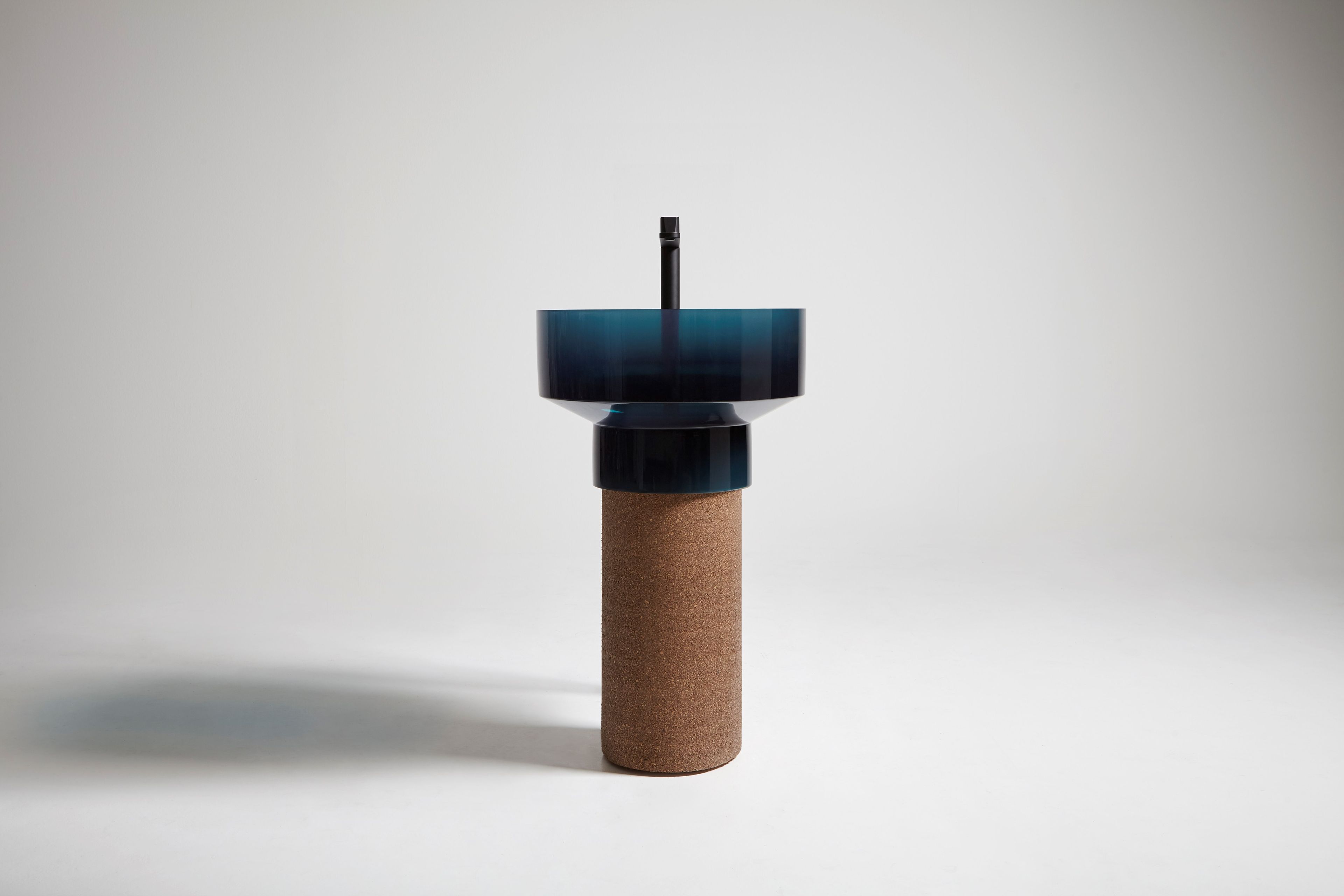 Круглая отдельно стоящая раковина из Cristalmood® и пробки Antoniolupi Borghi ARCH-00039251 - Вид №5