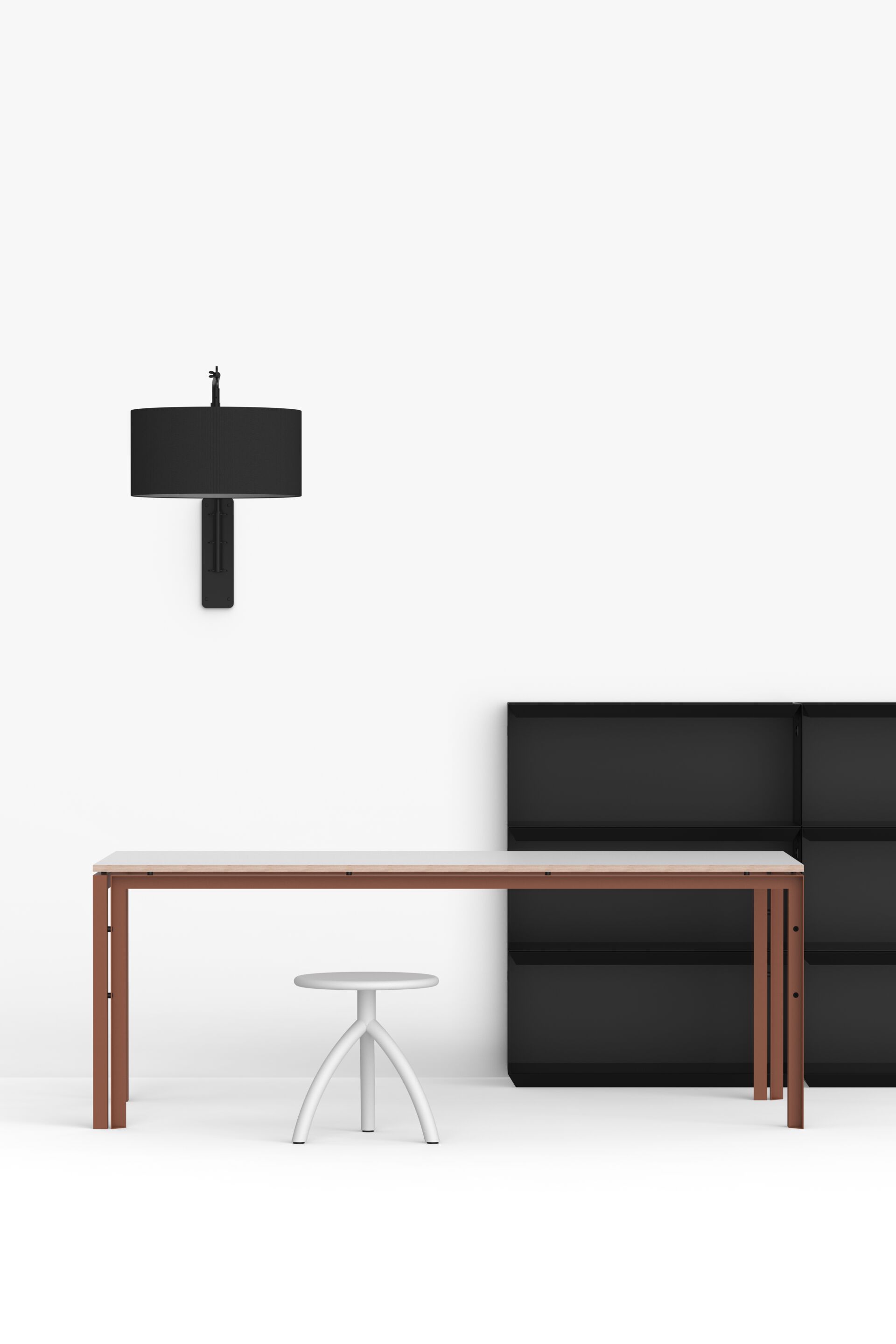 Алюминиевый табурет с порошковым покрытием FUNCTIONALS STOOL ARCH-00123495 - Вид №36