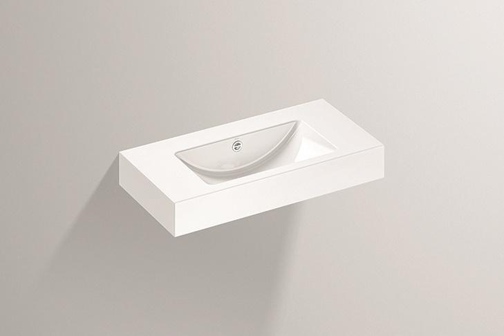 4203300000 Умывальник, wt.pr800, белая, proshield Alape серия PR 