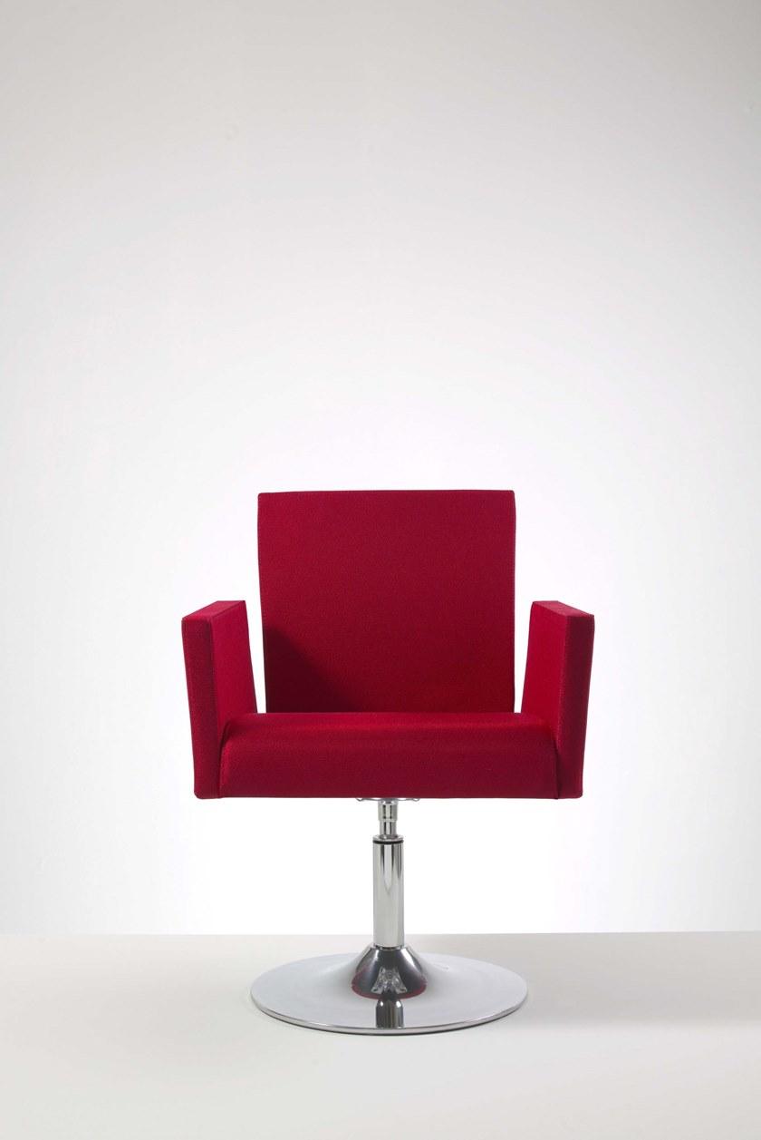 MASCAGNI Поворотное кожаное кресло Lounge sun-id-1359239 - Вид №3