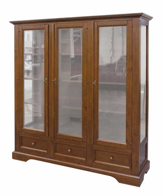 1945 Tifernoit Стеклянный шкаф с 3 дверцами и 3 ящиками Soggiorno  - Вид №2