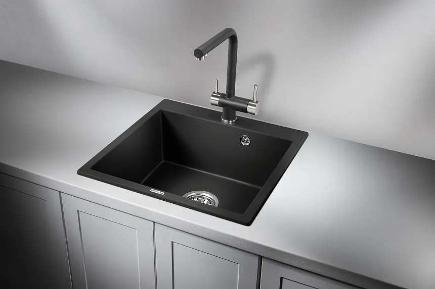 5102, ТУРМАЛИН, кухонная мойка, кварц GRANULA 5102-ST110