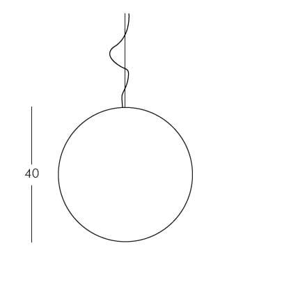 Подвесной светильник из полиэтилена SLIDE ARCH-00084136 - Вид №6