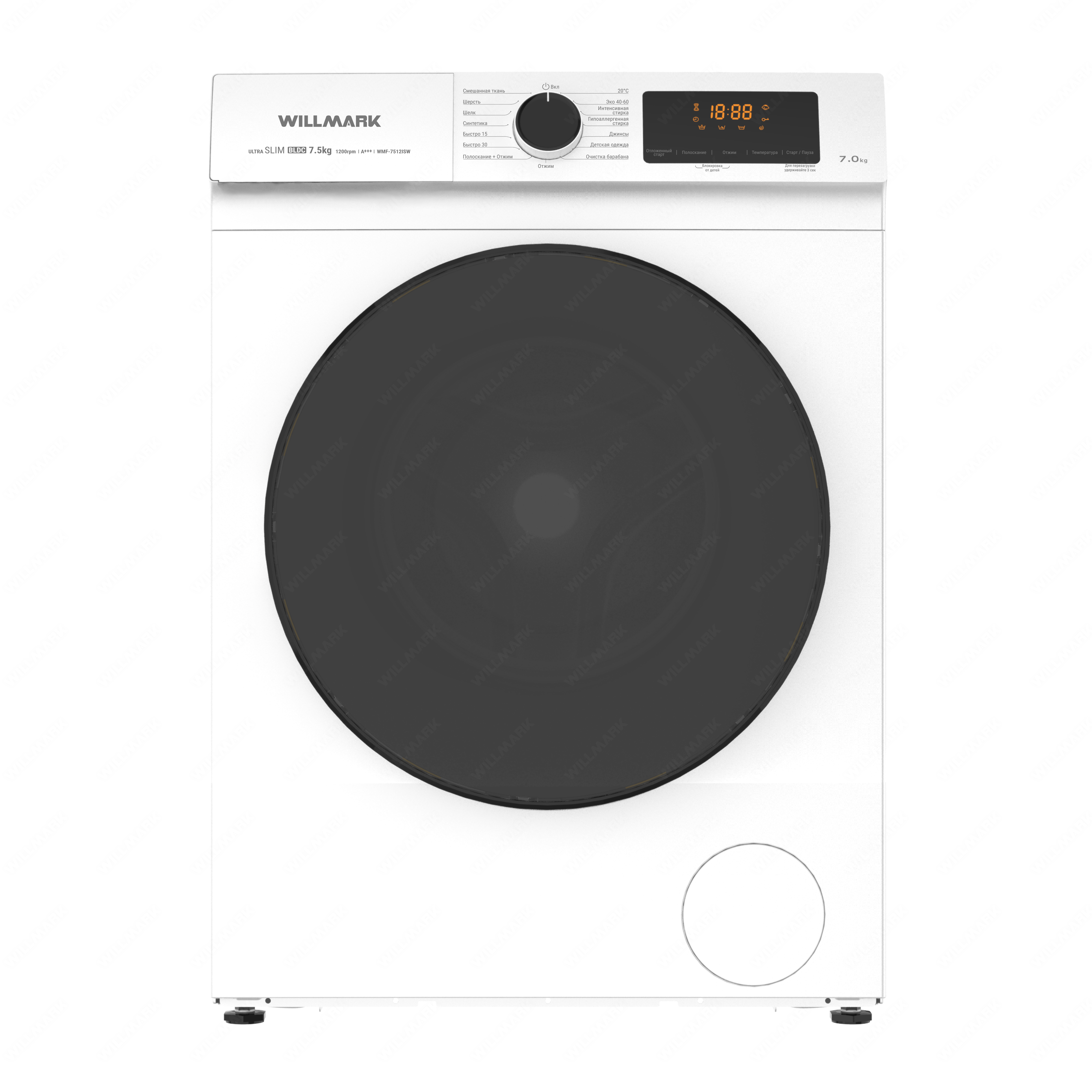 9269662 Стиральная машина WILLMARK WMF-7512ISW белый STDN-0123572