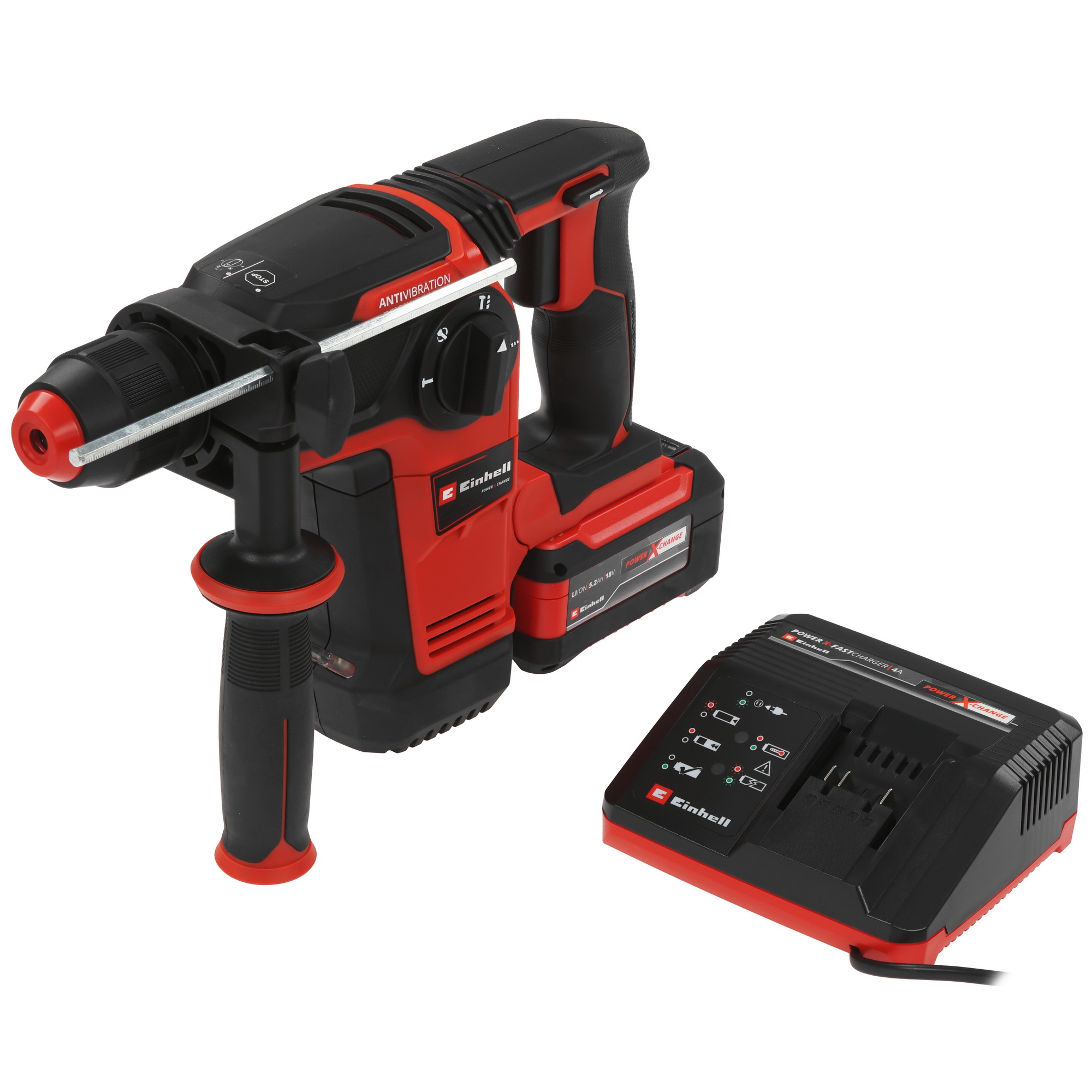 Перфоратор Einhell PXC TP-HD 18/26 Li BL Power X Change 18V 9148569 STDN-0083882 - Вид №1