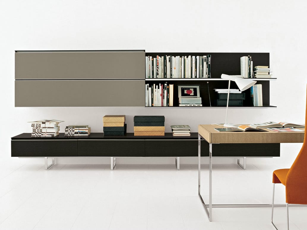 Оборудованная стена с ТВ-стойкой B&B Italia PAB ARCH-00029458 - Вид №4