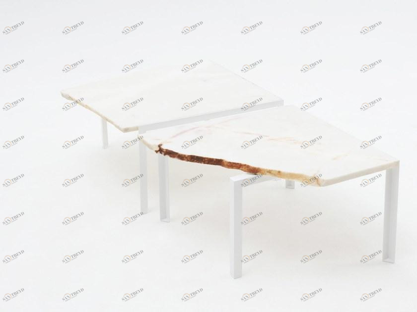 Atelier Haußmann Журнальный столик из мрамора sun-id-1369580