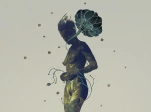 MOMENTI Авторский художественный принт Crazy home paintings Dh-009