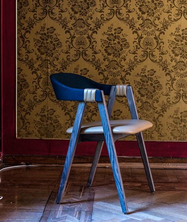 Moroso Штабелируемый деревянный стул с подлокотниками Mathilda sun-id-1407214 - Вид №14