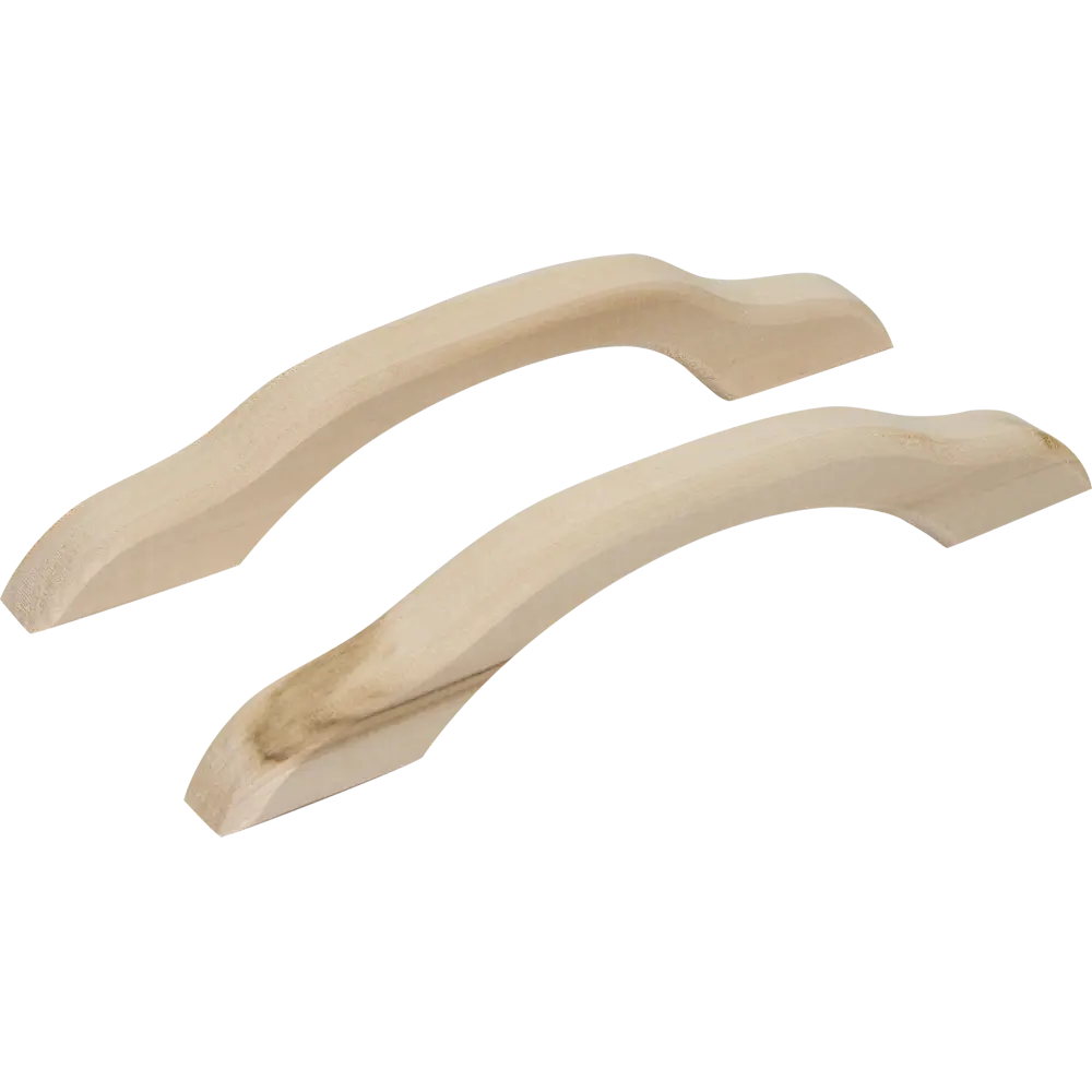 Santreyd Дверная ручка-скоба из натурального дерева для межкомнатных дверей 14603435 Баня STLM-0904013