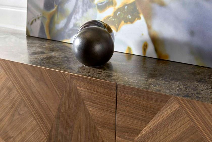 Arte Brotto Буфет из орехового дерева с распашными дверцами Leonardo L411n - Вид №7