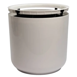 Кашпо Evergreen Design Дельта 28x30x30 см v17.3 л пластик белый 89452944 STLM-2024493