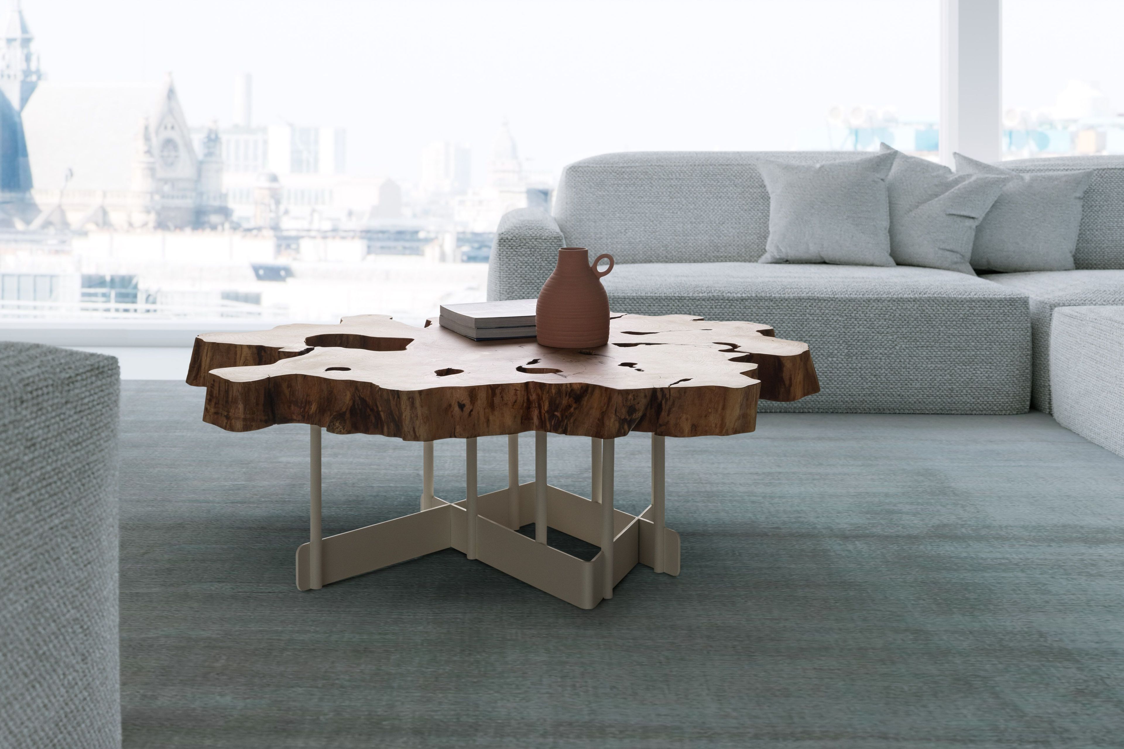 Журнальный столик из вяза Tabula ARCH-00122424 - Вид №2