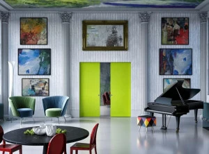 Ermetika Рама стойки для раздвижных дверей заподлицо со стеной