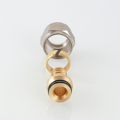 VTc.709.N.1604 Фитинг коллекторный для полиэтиленовой трубы Valtec 16 (2,0) мм  - Вид №2