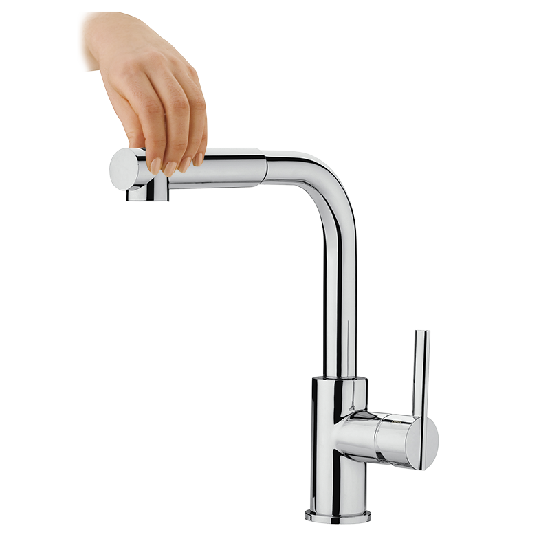 985900 BASIC/PREMIUM Выдвижной душ спрей Вечную раковина смеситель Хром GRB MIXERS 