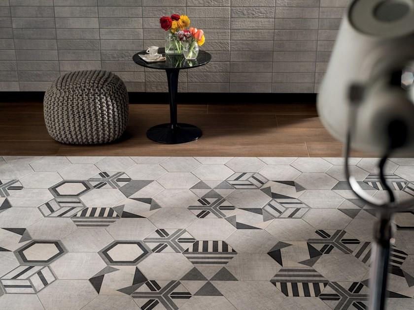 Marca Corona Стена / пол из керамогранита Textile sun-id-1350579 - Вид №1