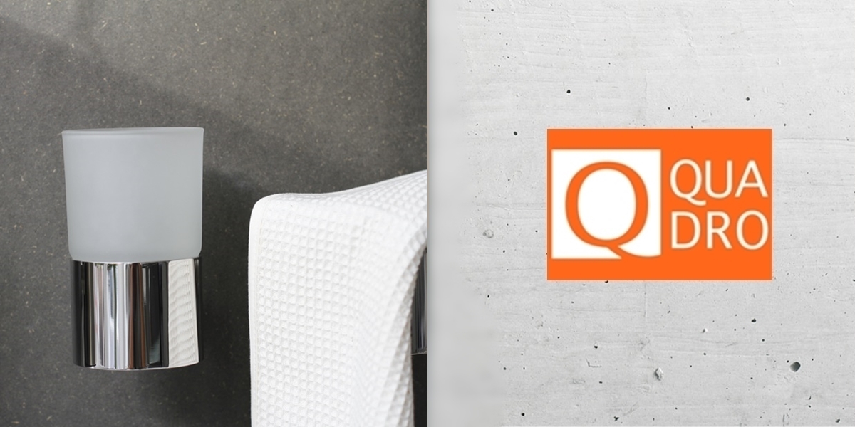 Стакан для зубных щеток Quadro Qbic Santreyd QB302AS - Вид №1