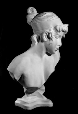 10-111 Бюст Сафо гипс 25х13х42 см Santreyd 