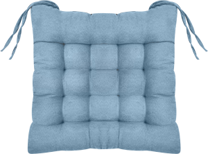 85295388 Подушка декоративная 38x38 см цвет серебристый STLM-0060953 LINEN WAY