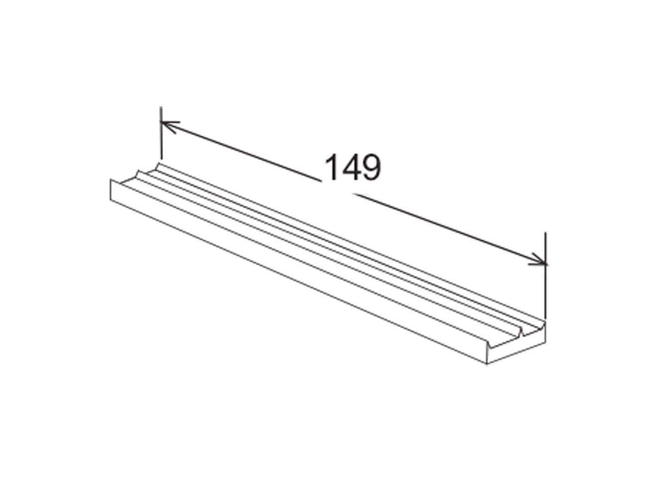 Прокладка для карниза из ПВХ First Corporation First Plast ARCH-00111360 - Вид №2