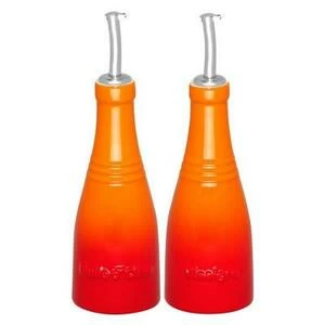 Набор для масла и уксуса Le Creuset, каменная керамика, оранжевый