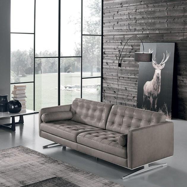 Max Divani Кожаный диван с тафтингом Gran torino sun-id-1432152 - Вид №4