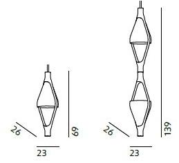 KUNDALINI Подвесной светильник из стекла sun-id-1375241 - Вид №4