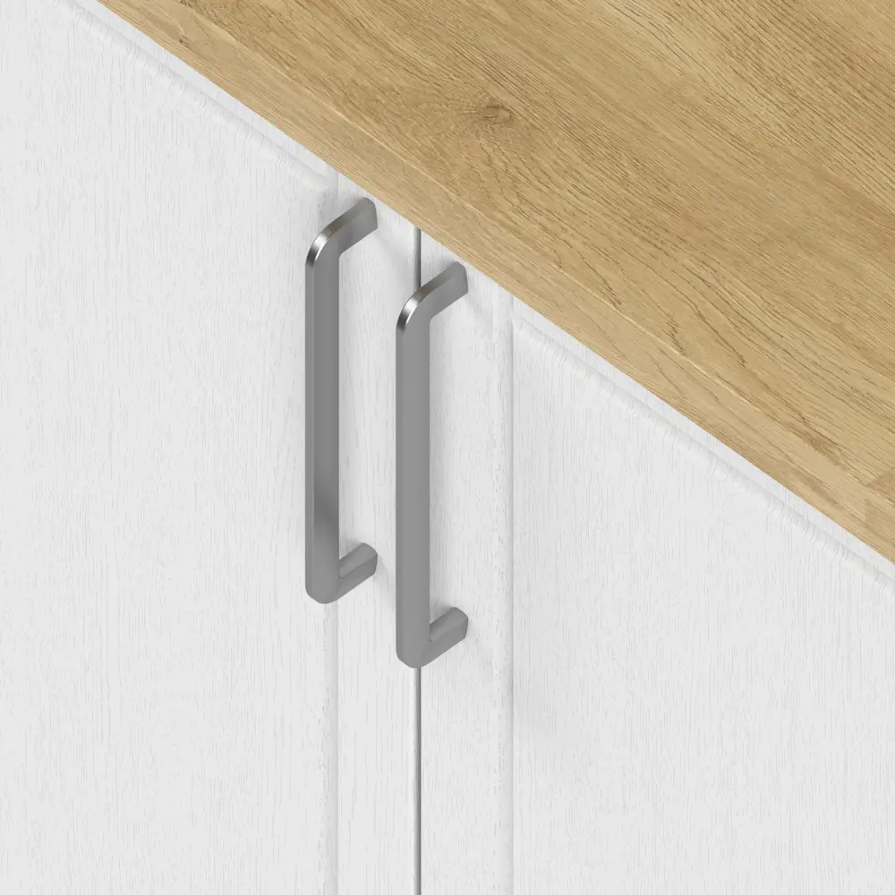 Напольный кухонный шкаф DELINIA Агидель белый 60 см 86586494 STLM-0883116 - Вид №6