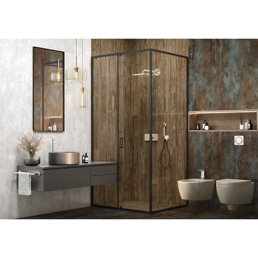 Керамогранит ALMA CERAMICA Oxide коричневый 60x120 см с лаппатированной поверхностью 88916599 STLM-0943704 - Вид №5