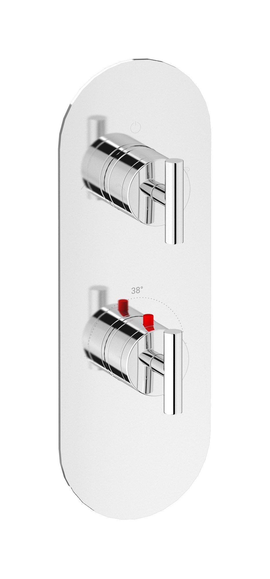 Термостатический смеситель для душа с переключателем IB Aqua ARCH-00075848 - Вид №4