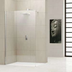 Novellini. Душевой уголок 80x80 см H с хромированным профилем GIADA
