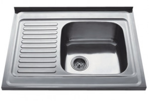 HB6080R Кухонная мойка , полированная сталь Haiba