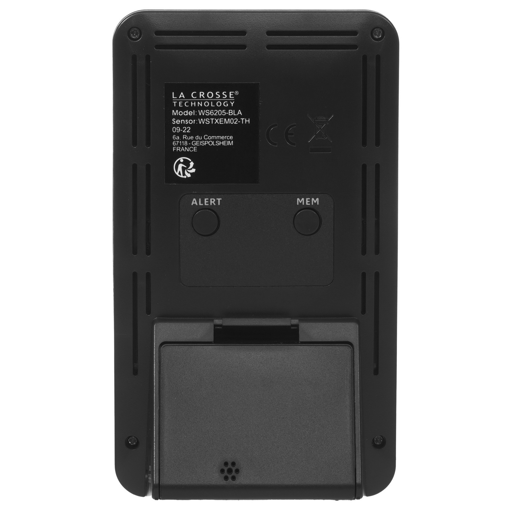 9027222 Метеостанция La Crosse WS6205 STDN-0007987 - Вид №5