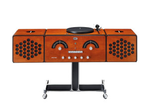 AM/FM-радио и проигрыватель с вишневым усилителем