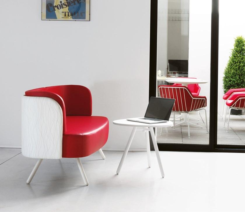 Sesta Круглый лакированный журнальный столик Blog sun-id-1495544 - Вид №1