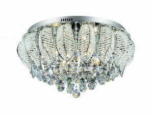 Потолочный светильник Ideal Lux Mozart PL9 IDEAL LUX ДИЗАЙНЕРСКИЕ, MOZART 073770 Прозрачный;хром