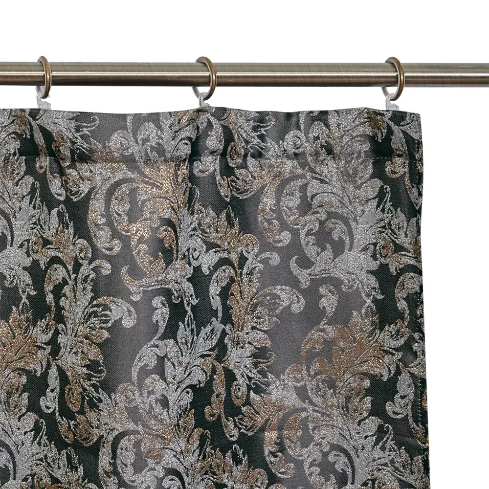 Штора на ленте «Эльза» 200x310 см цвет серый MIAMOZA STLM-2066657 - Вид №2