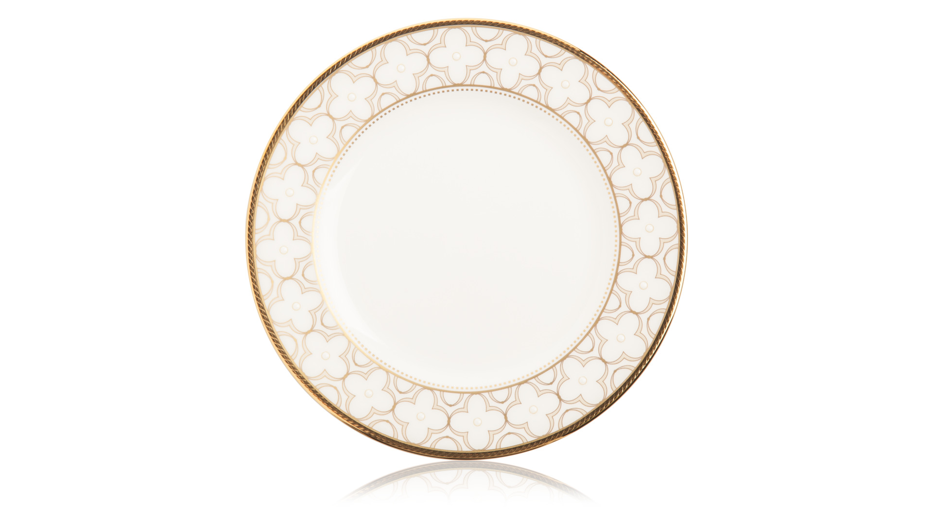 10655076 Noritake Сервиз чайный Noritake "Трефолио,золотой кант" 6/20 Фарфор костяной  - Вид №4