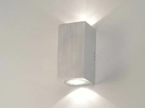 BEL-LIGHTING Бра для наружного освещения прямого и отраженного света из анодированного алюминия Cube 907.gu