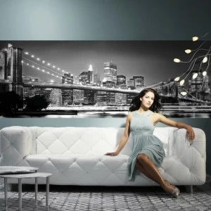 4-320-Brooklyn-Bridge Фотообои Komar Scenics Edition 2 1.27х3.68 м