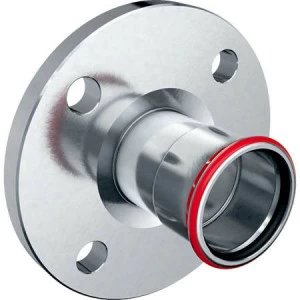 GEBERIT 23755 Фланец Geberit Mapress из углеродистой стали, PN 10/16, с прессовым соединением
