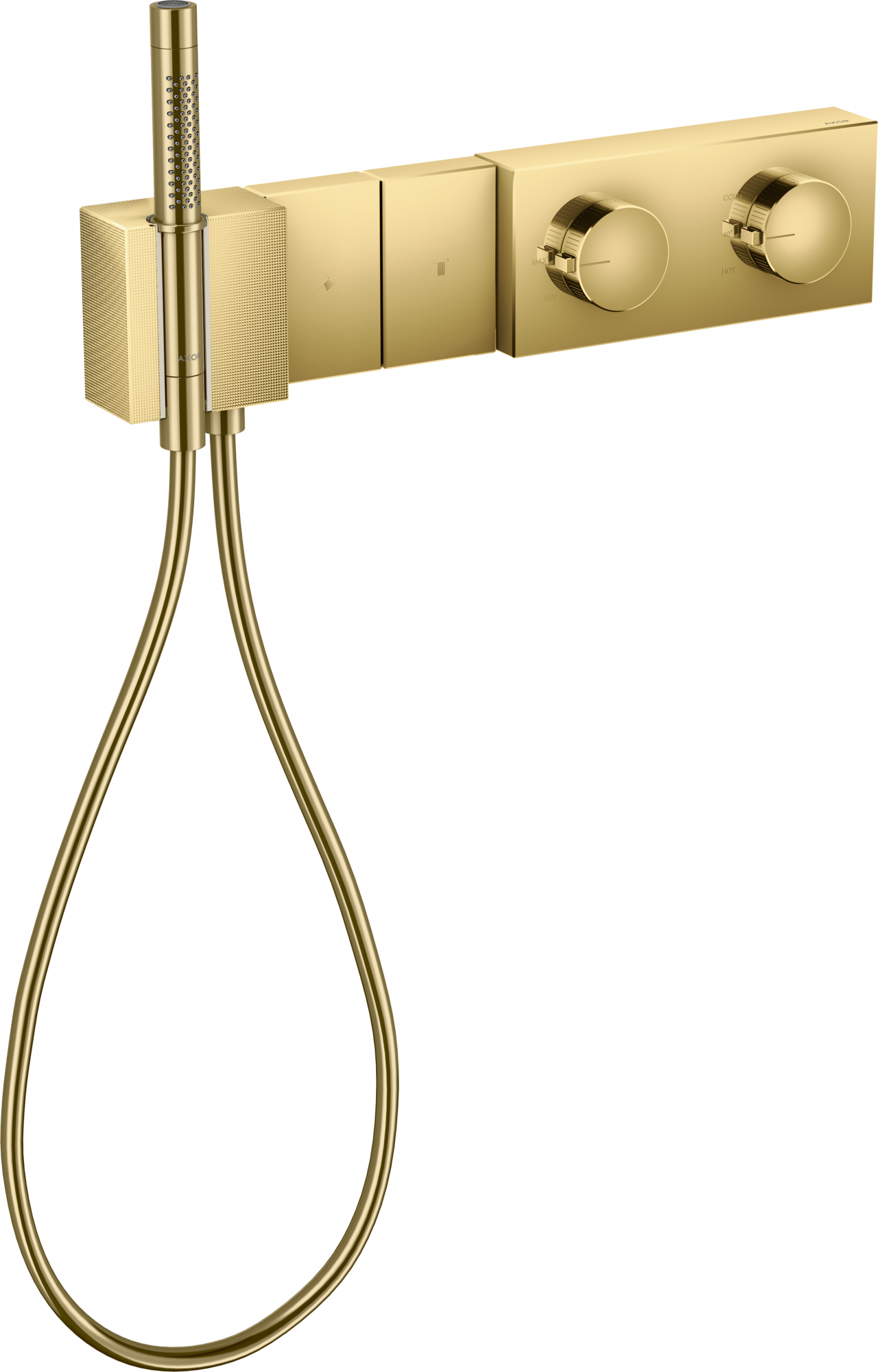 46701990 Термостатический модуль Select 470/100 для скрытого монтажа для 2 функций - алмазная резка AXOR EDGE