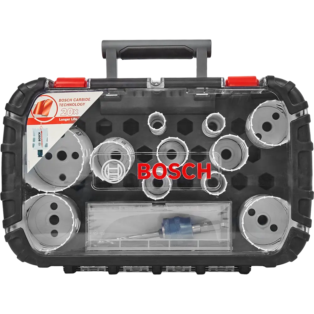 Набор коронок универсальных Bosch 20-76 мм, 13 шт BOSCH PROFESSIONAL STLM-2037525 - Вид №2