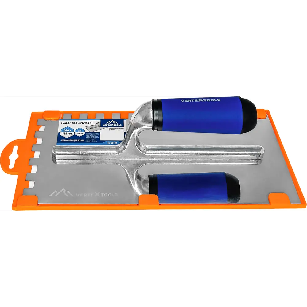 Гладилка зубчатая VERTEXTOOLS для профессиональной укладки растворов 86220369 STLM-0067040 - Вид №4