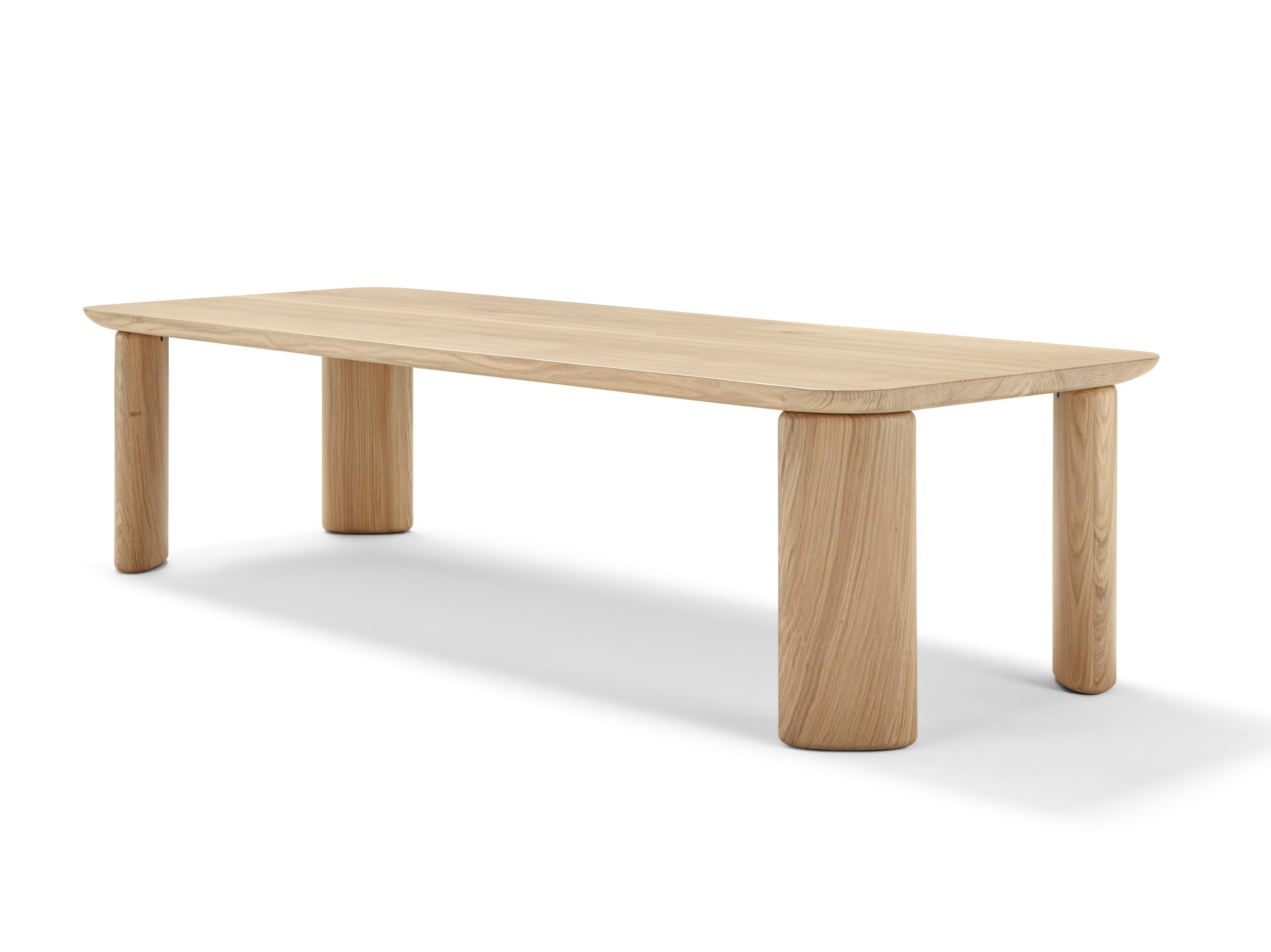 Прямоугольный стол из массива дерева Amura MEDITERRANEO ARCH-00078548